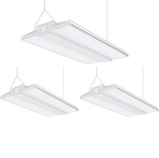 3Pack-150W LED Linear High Bay Shop Light Warehouse Garage Ceiling Lamp Fixture