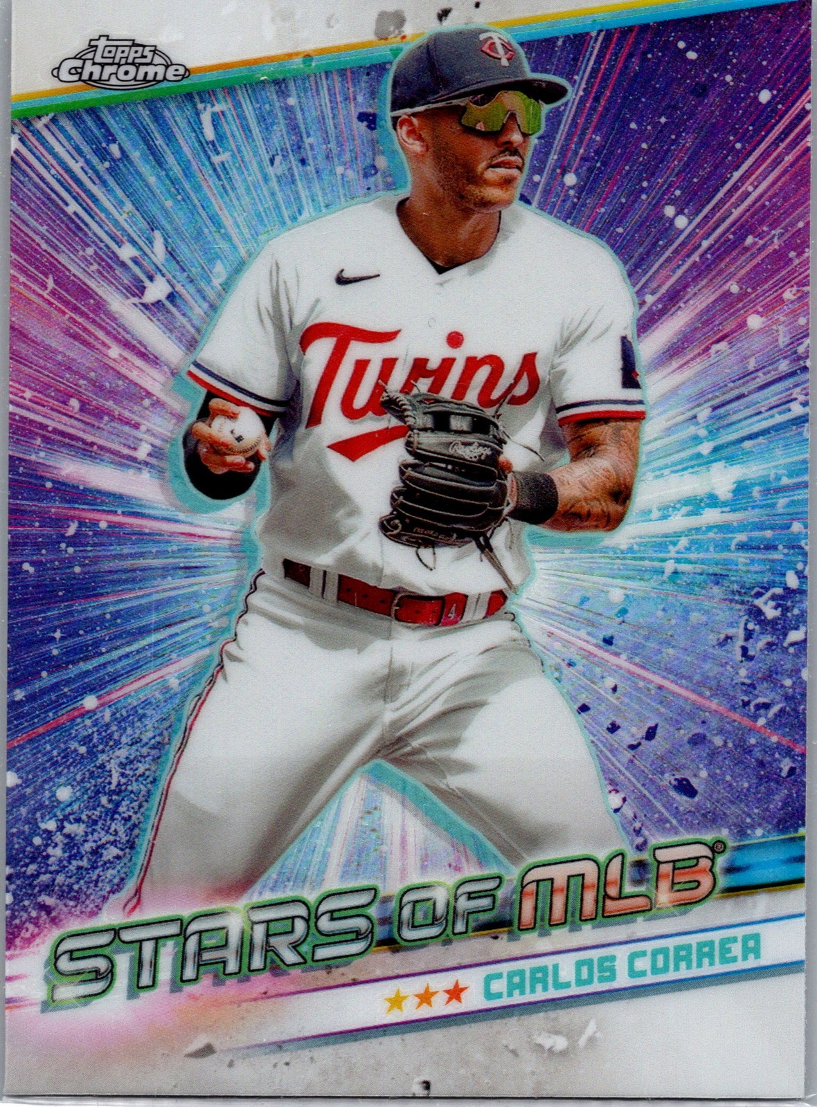 Carlos Correa #SMLB-49 Baseball Cards 2024 Topps Stars of MLB trading card — raw and PSA graded price guide