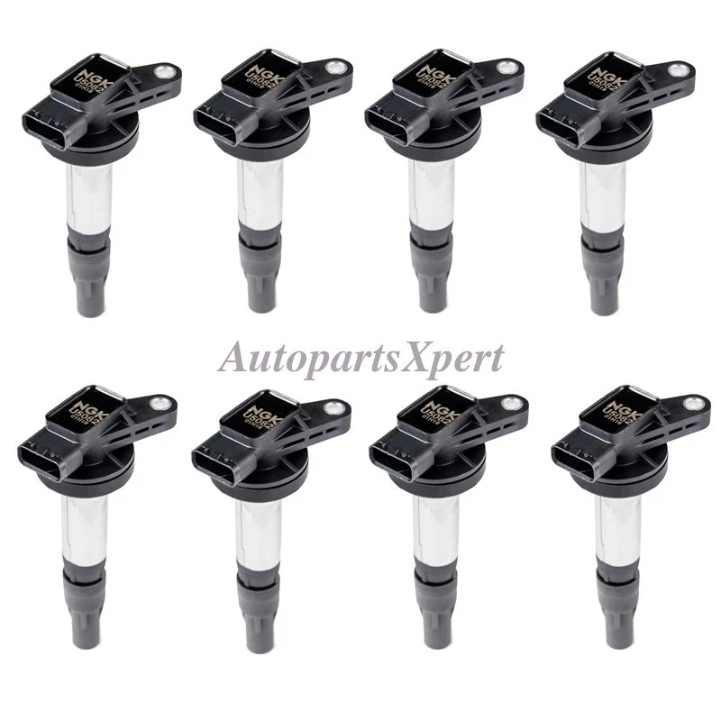 4526466 8 pcs OEM NGK Ignition Coil 4744015 For Jaguar XF 4.2L 2003-2008 U5082 - Imagem 2 de 4