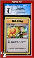 XY Black Star Promo Gym Badge XY205 Pokemon League CGC 8 on eBay