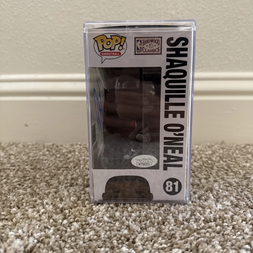 Shaquille O'Neal Shaq Signed Autographed Funko Pop 81 Orlando Magic HOF JSA COA - Image 4 of 4