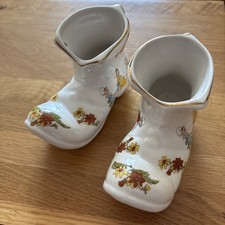 Pair of Old Foley Boots by James Kent Ltd of Staffordshire England