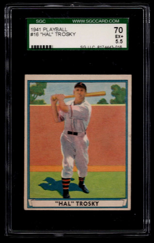 1941 Hal Trosky #16