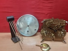 Vintage Westminster Chime Mantel Clock Movement Plus All Bits In Photos Untested