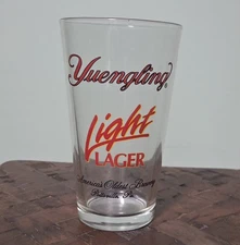 Yuengling Light Lager Pint Beer Glass 