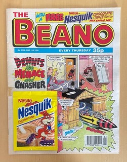The Beano Comic No. 2708 – 11 June 1994 – Good Condition – Complete