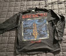 bathory vintage black metal shirt abigor mayhem darkthrone summoning motorhead