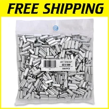 Pro-Grade Aluminum Fishing Line Crimp Connectors