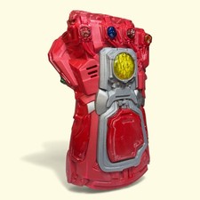 Avengers Endgame Red Iron Man Infinity Gauntlet Light Sound Cosplay Tested Works