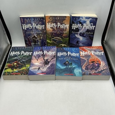 HARRY POTTER The Complete Series Joanne K. Rowling 2013 Paperback Scholastic