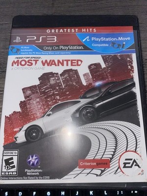 Need for Speed: Most Wanted (Sony PlayStation 3, 2012)