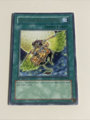Gladiator Beast's Battle Halberd [1st Edition] GLAS-EN055 card