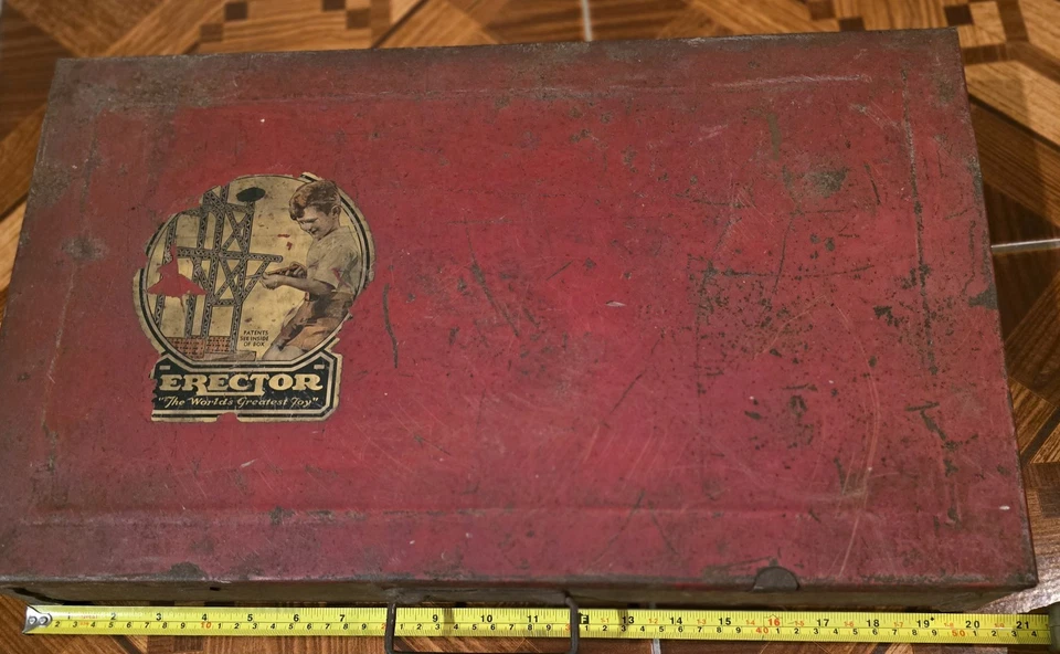 1934 AC Gilbert Erector No. 7? Set - Incomplete - With Instruction Book  - Image 4 of 4