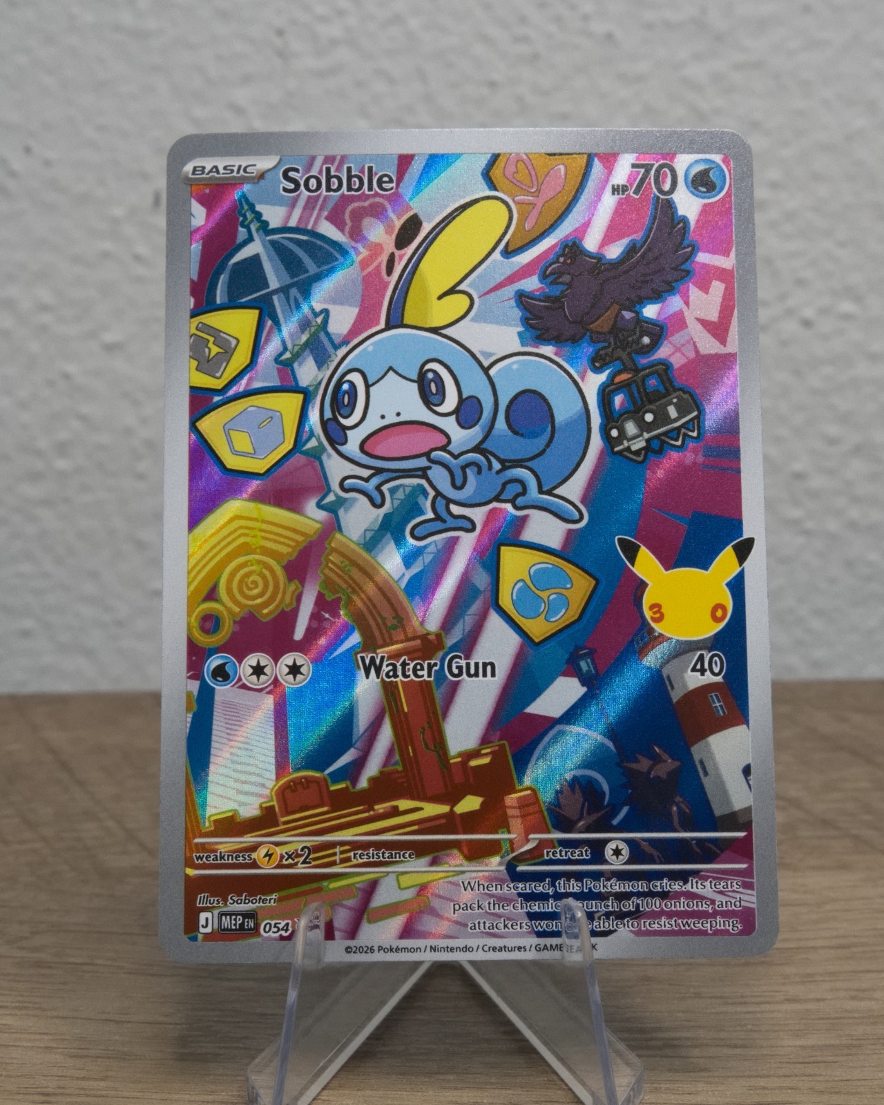 Sobble Holo Promo ME: Mega Evolution Promo 054 NM