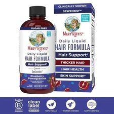 MaryRuth's Daily Liquid Hair Formula - Hair Support - Thicker Hair for Women16oz