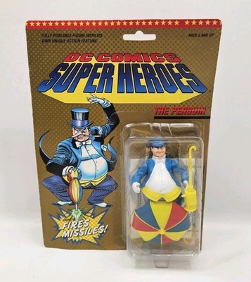 Toy Biz DC Comics Super Heroes The Penguin Action Figure 4 Inches
