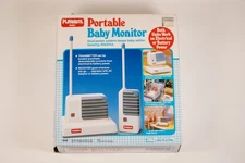 Vintage PLAYSKOOL Deluxe Baby Monitor 5590 In Box Transmitter & Receiver WORKS