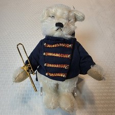 Steiff Golden Age of the Circus Dog Bandsman 0121/19 1988 Edition Missing Hat