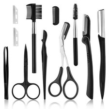 Eyebrow Razor, Eyebrow Kit, Multipurpose Exfoliating Dermaplaning Tool Face R...