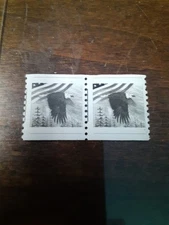 USA MNH Test coil pair with line
