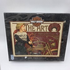 FX Schmid Harley Davidson The Art Of Motorcycles 1000 Piece Jigsaw Puzzle NEW