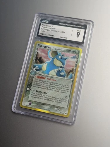 Nidoqueen δ Pokémon (2006) EX Dragon Frontiers - 7/101 Holo CGC 9