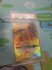2021 POKEMON SM BLACK STAR PROMO #SM247 FULL ART/RESHIRAM & CHARIZARD GX PSA 8