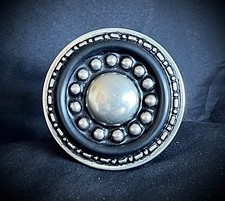   Orbital  Buckle Archive OOAK Industrial Round 2.5" Darren McNeese