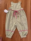 New Toddler Girls Hartstrings Coverall Size 24 months — photo 3