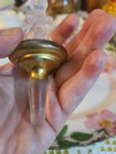 VINTAGE HUGE FROSTED   GLASS PERFUME STOPPER  CHERUB CRANBERRY FENTON BOTTLE — photo 4