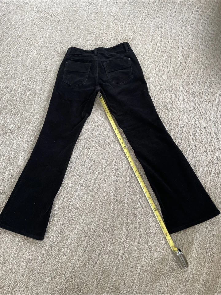 Pana negra Eddie Bauer Specialty Died, ajuste clásico, damas talla 2 Foto 3 de 4