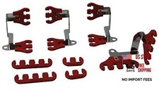 72172 Wire Loom Kit In Red Fits Small Block Chevy Engine
