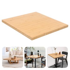 Thick Solid Bamboo Desktop, 1.18" thick, 24" x 25" Butcher Block Countertop