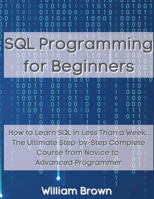 SQL Data Analysis Programming for Beginners William Brown Taschenbuch Englisch