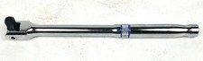 DuraTech 3/8" Drive Breaker Bar Chrome Socket Wrench Pivoting Head 9-1/4" Long