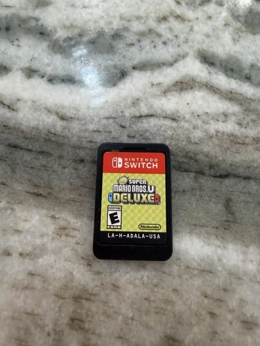 New Super Mario Bros U Deluxe (Nintendo Switch, 2019) Game Cartridge Only TESTED