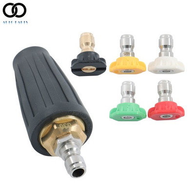 #ad #ad High Pressure 3600PSI Washer Rotating Turbo Nozzle Spray Tip 1 4quot;Quick Connector $13.81