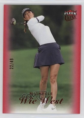 2023 Fleer Ultra Eruption 22/49 Michelle Wie West #45 3d2