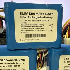 Li-ion Rechargeable Battery Pack 10 Cell Samsung 18.5V 5200mAh 290-00038  18V 