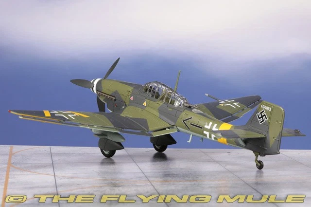 Hobby Master 1:72 Ju 87G Stuka Luftwaffe 10.(Pz)/SG 2 Immelmann Hans Rudel - Image 2 of 4