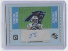 2025 Donruss Optic Ja'Tavion Sanders Base (RAW)