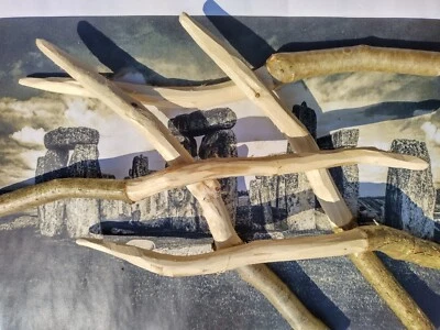 WANDS , 100% GENUINE LEY LINE WANDS. 4 HAZEL MAGICAL WICCAN. ENERGY .