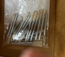 CRATEX COTTON FIBER MOUNTED POINTS LOT OF 75 PCS