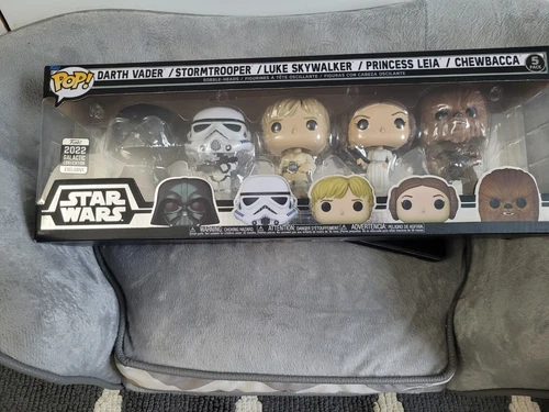 Funko Pop Star Wars 2022 galactic convention 5 pack