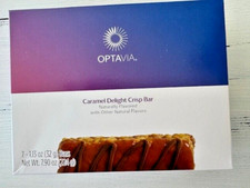 Optavia Caramel Delight Crisp Bar - 7 Bars - New - Exp 4/21/25