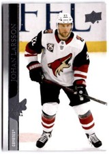 2020-21 Upper Deck #507 Johan Larsson