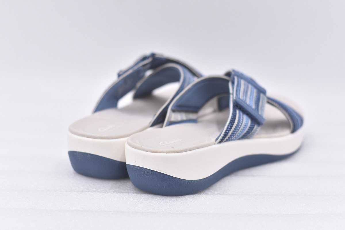 (取寄) クラークス レディース アーラ ウェーブ Clarks women Clarks Arla Wave Blue Combi Women's Clarks Arla Wave Sandals in Blue Combi SIze 10 | eBay