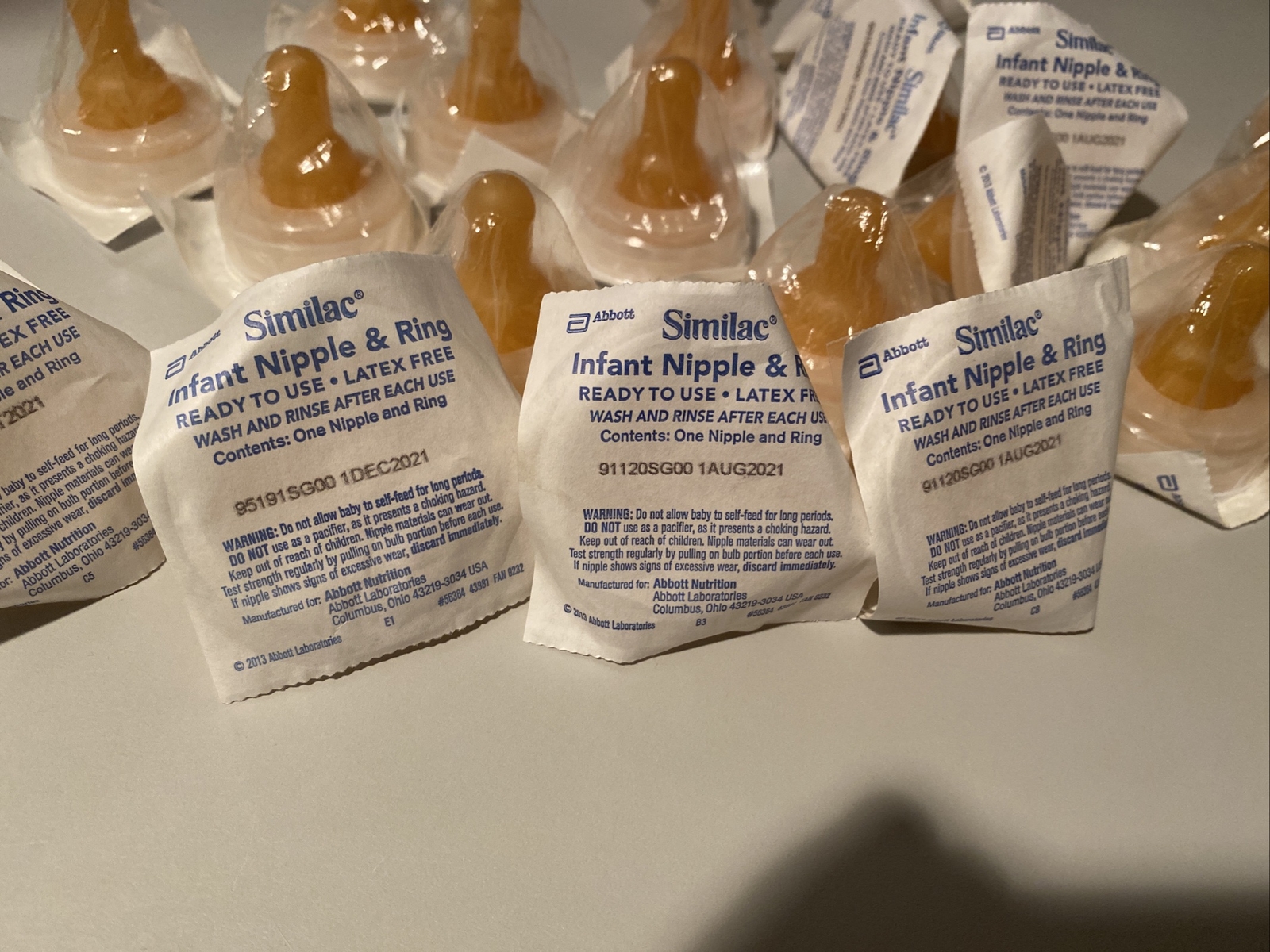 infant nipple and ring similac