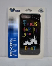 Disney Park Hop Til You Drop Castle Apple Iphone 6S/7/8 Plus Cellphone Case NEW