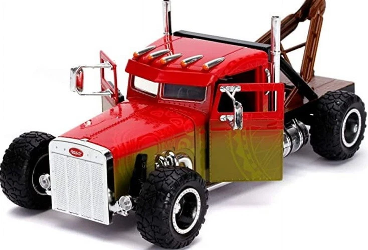 Jada Toys 2024 Fast & Furious Presents: Hobbs & Shaw Custom Peterbilt 1:24 VHTF! - Image 3 of 4